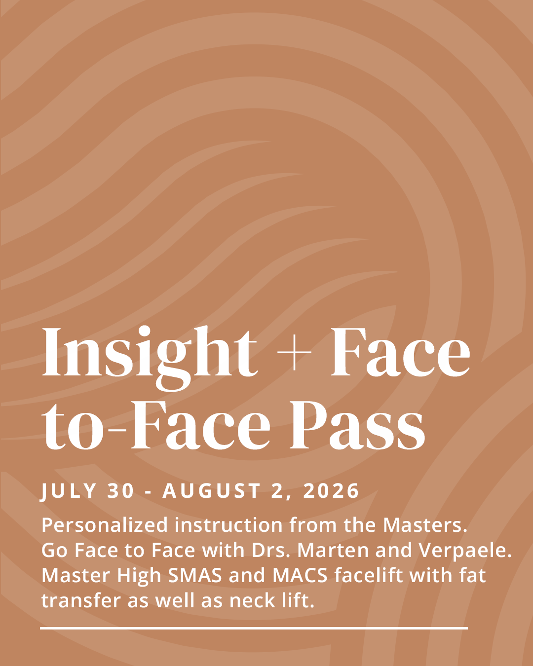 Insight + Face-to-Face Pass